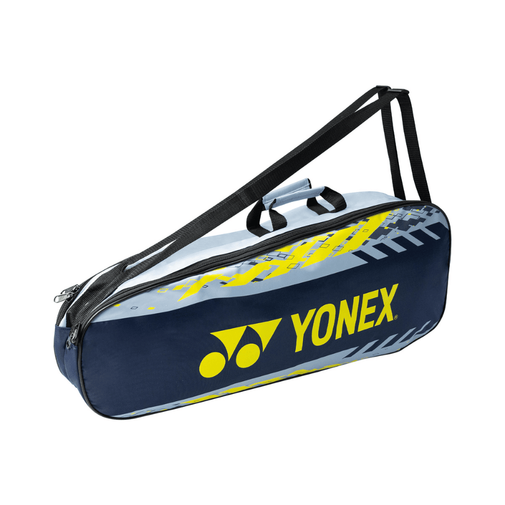 YONEX RACQUET BAG 2325-T02 (3PCS) NAVY/GOLDEN KIWI
