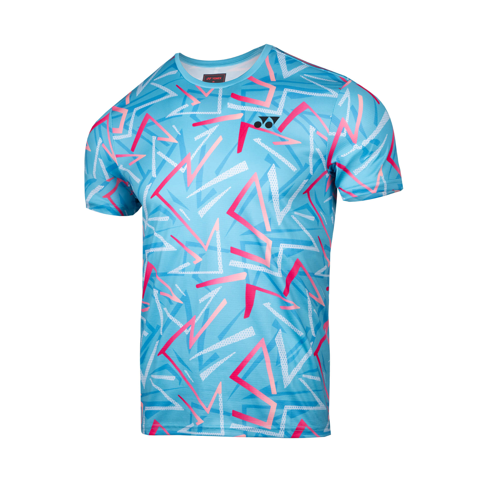 YONEX UNISEX ROUND NECK SHIRT 2875 CYAN BLUE | VSMASH