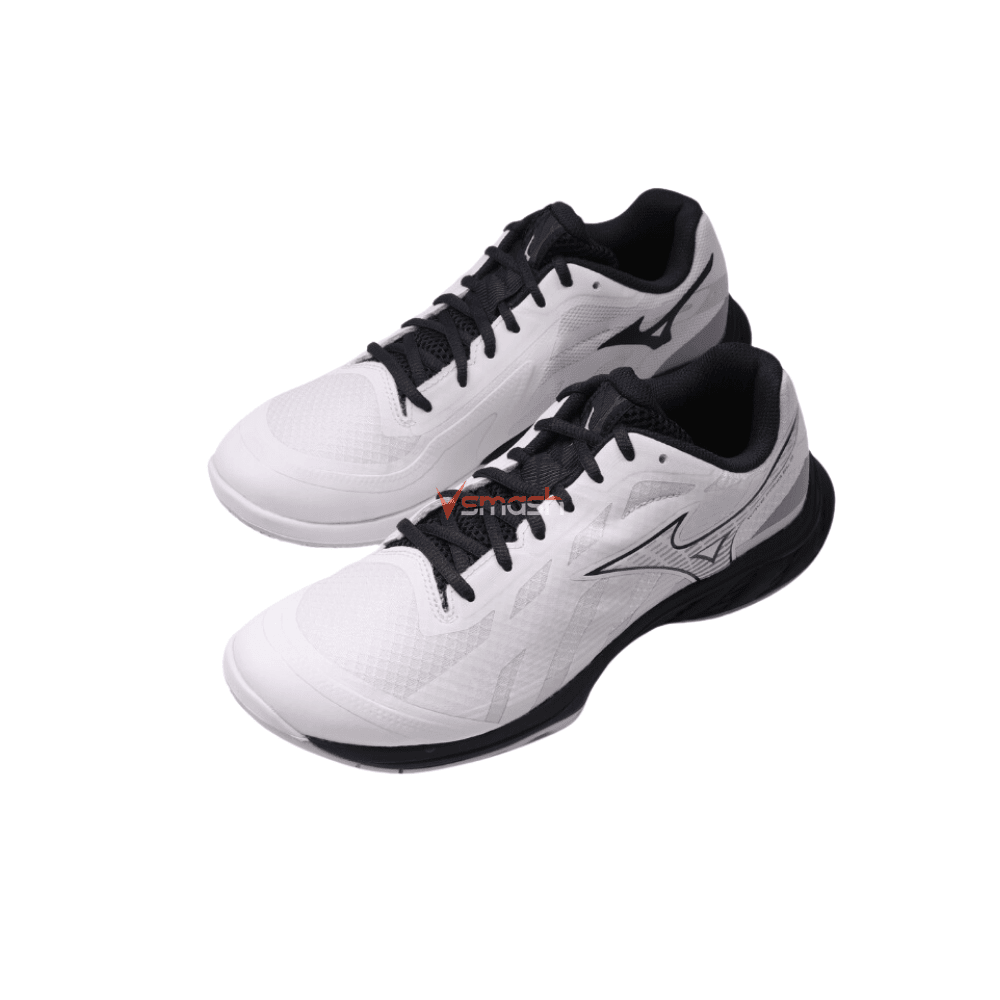 ミズノ WAVE FANG 2 FIT MIZUNO WAVE FANG EL 2 UNISEX BADMINTON SHOES WHITE/VULCAN/BLACK