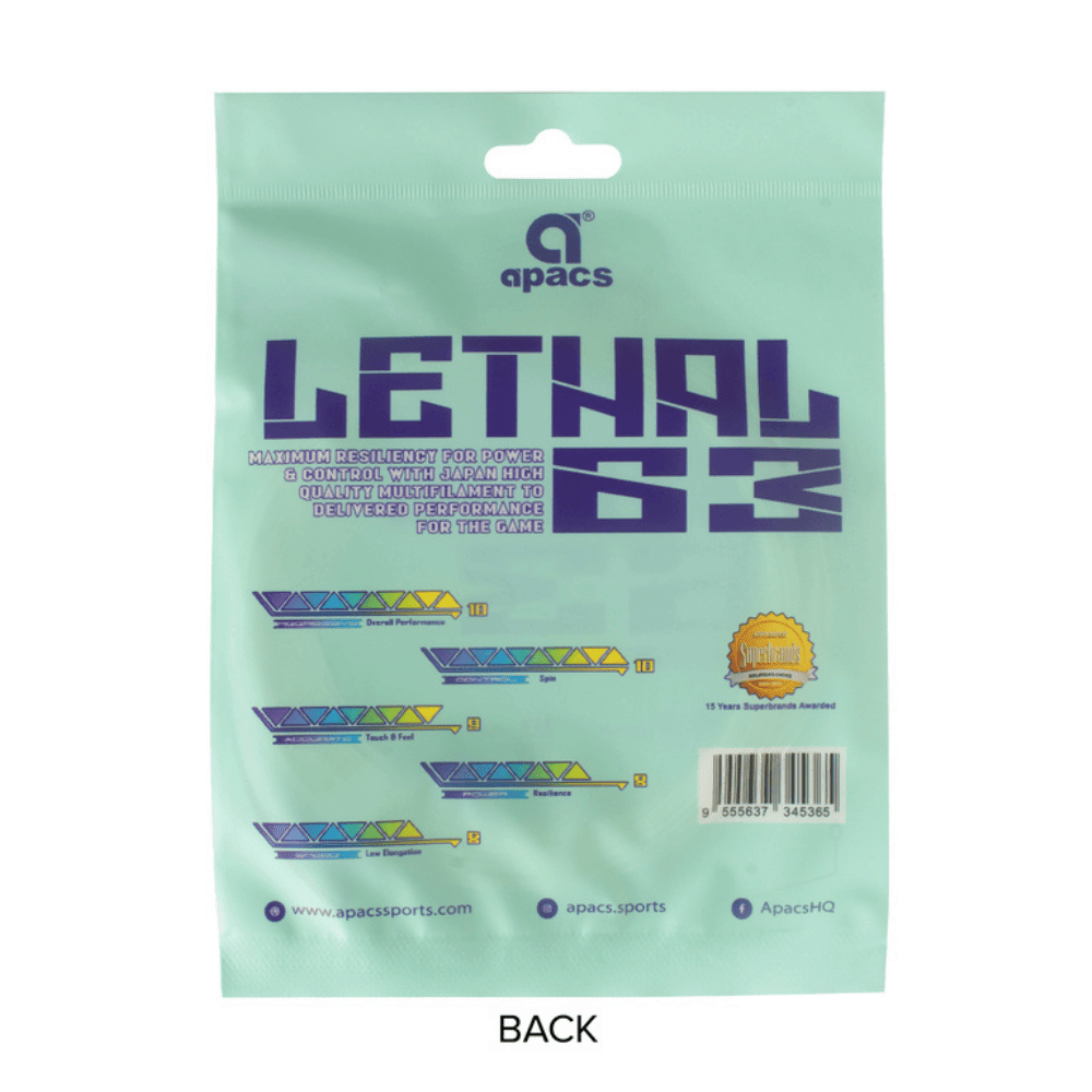 APACS STRING LETHAL 63 RED