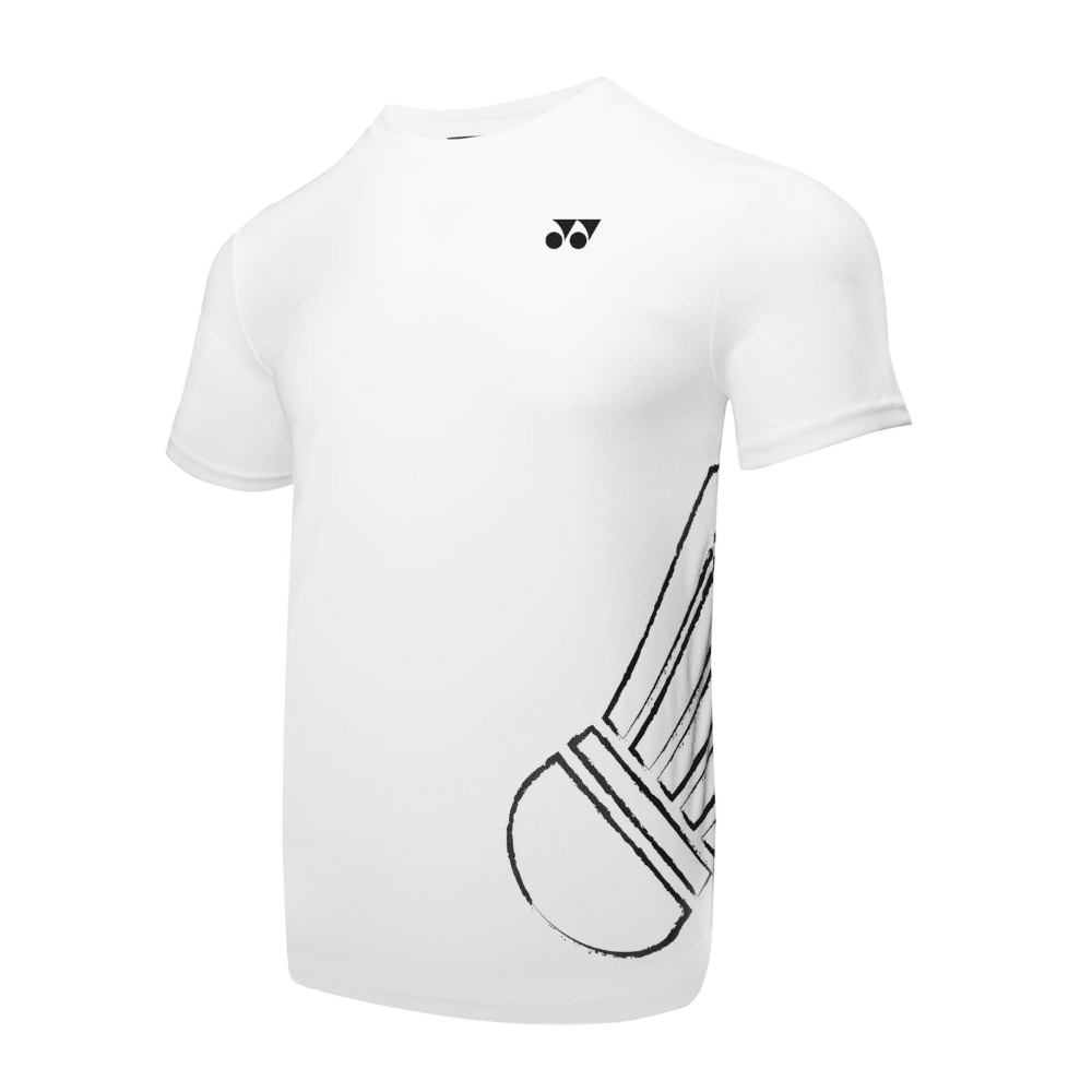 YONEX ROUND NECK SHIRT 2880 WHITE | VSMASH