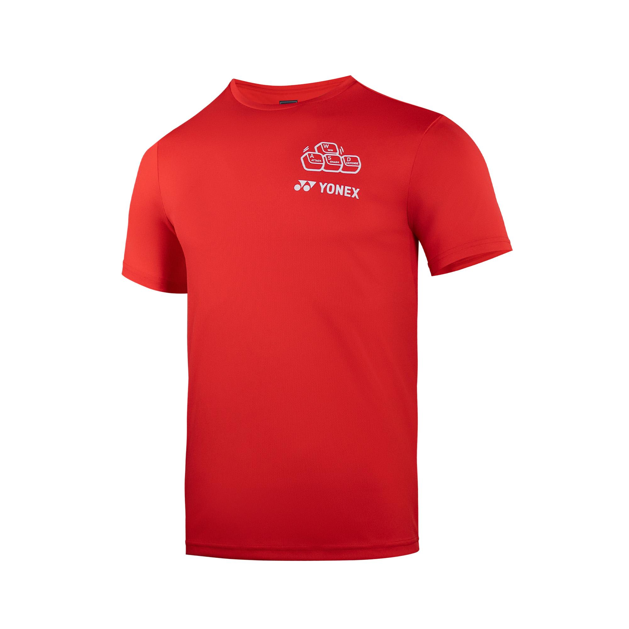 YONEX CNY 2025 T-SHIRT 2932 HIGH RISK RED