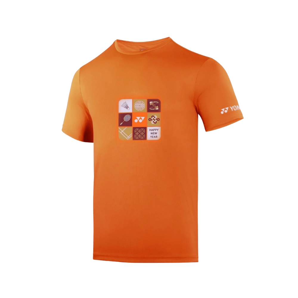 YONEX CNY 2025 T-SHIRT 2933 VIBRANT ORANGE