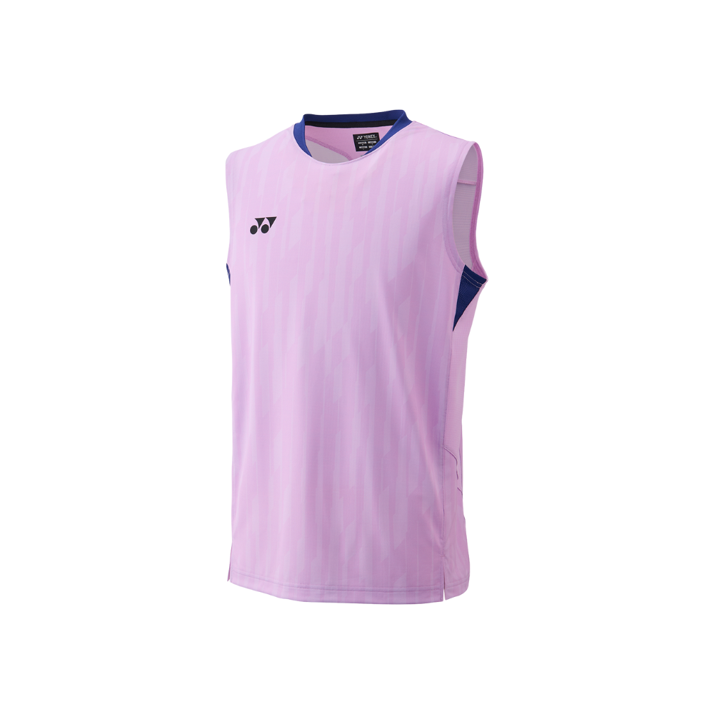 YONEX MEN'S SLEEVELESS SHIRT 10645YX FUCHSIA (SLIM FIT) | VSMASH