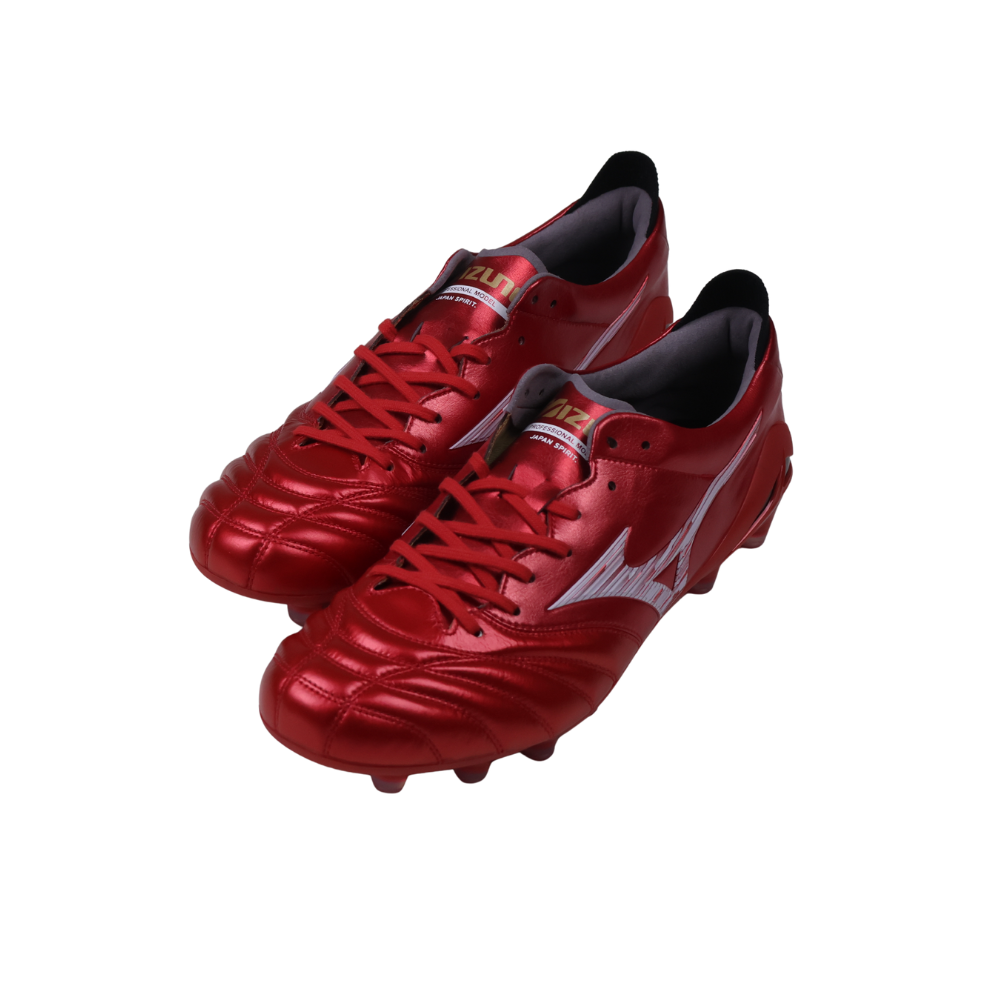 MIZUNO MORELIA NEO IV JAPAN 40TH FOOTBALL BOOTS RED/WHITE/BLACK