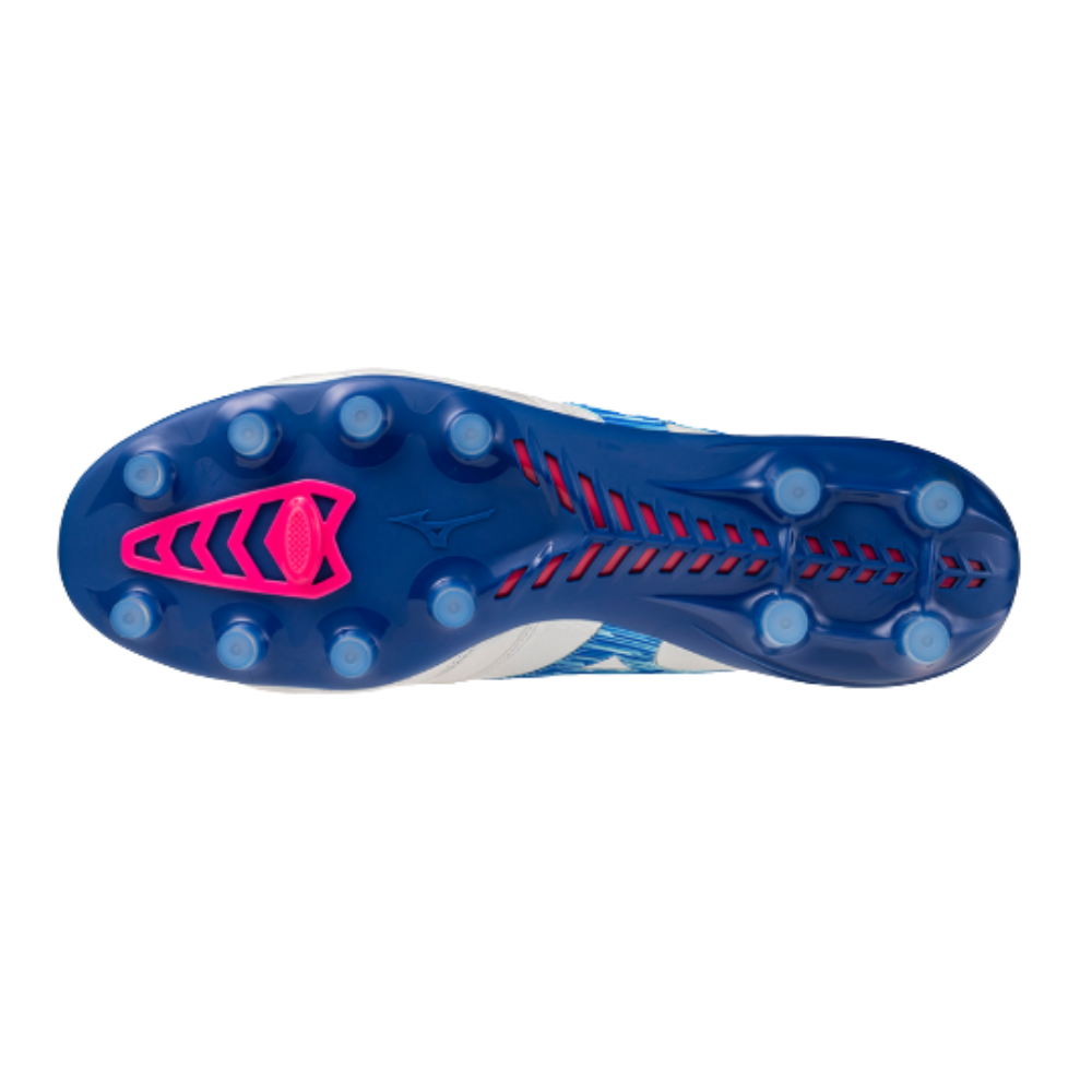 MIZUNO MORELIA NEO IV β JAPAN FOOTBALL BOOTS WHITE/TANAGER