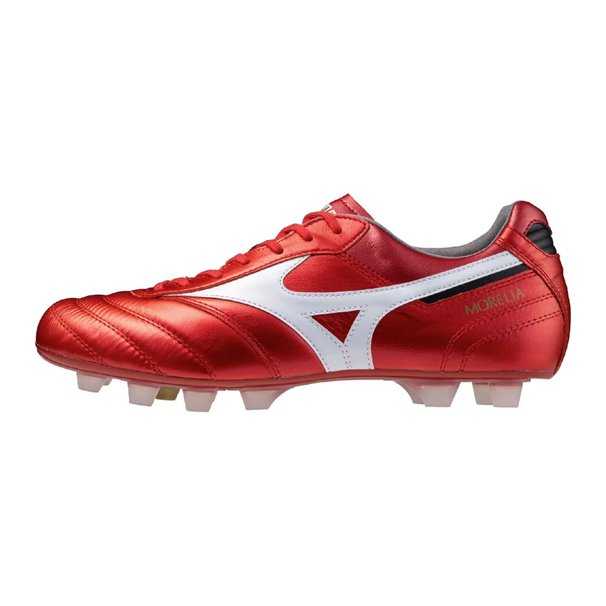 Mizuno Morelia JAPANサッカーシューズ レッド28.0cm MIZUNO MORELIA II JAPAN FOOTBALL BOOTS RED/WHITE/BLACK | VSMASH
