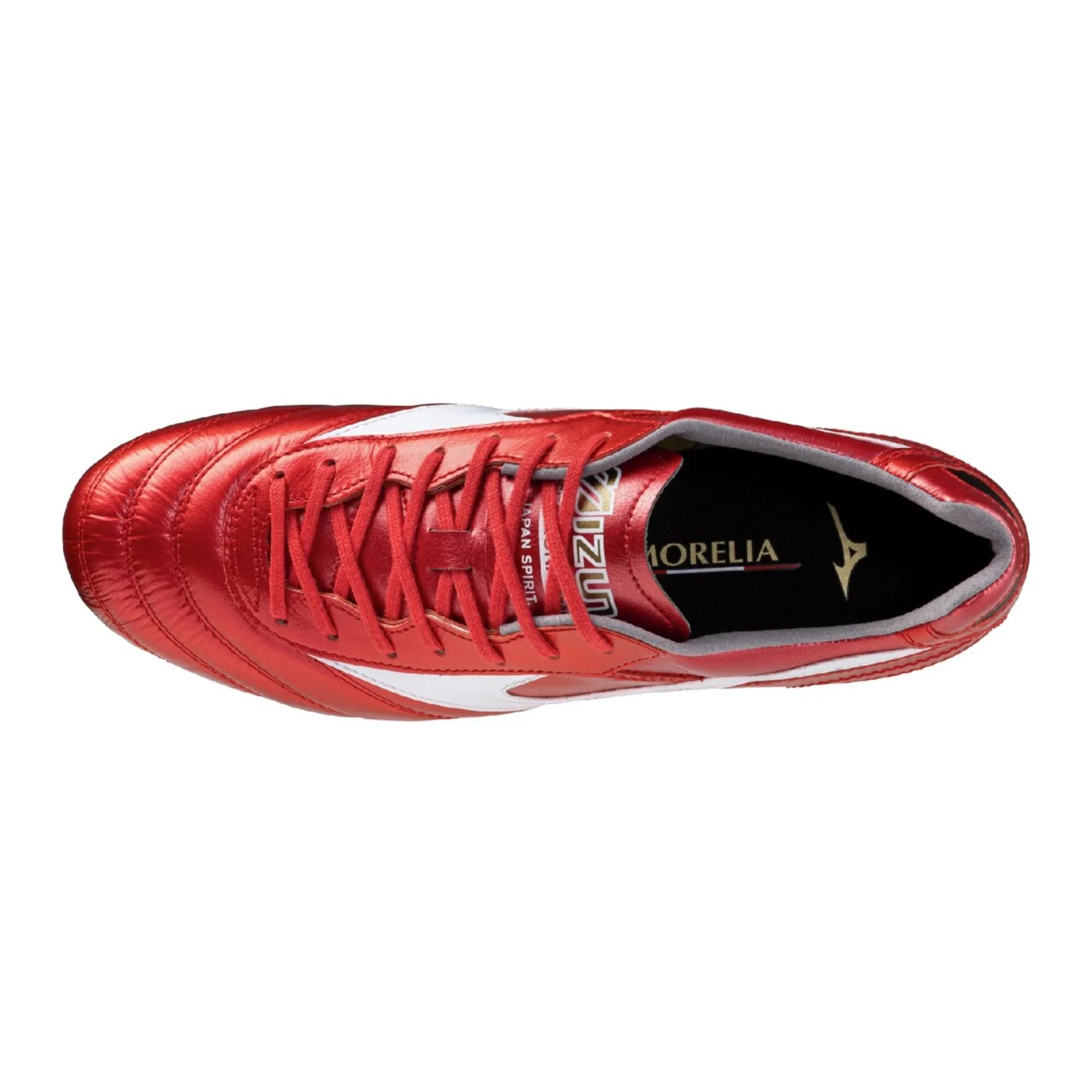 MIZUNO MORELIA II JAPAN FOOTBALL BOOTS RED/WHITE/BLACK | VSMASH