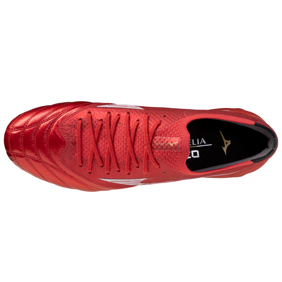 MIZUNO MORELIA NEO IV β JAPAN FOOTBALL BOOTS RED/WHITE/BLACK