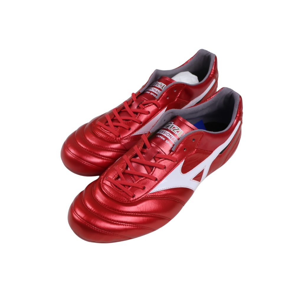 MIZUNO MORELIA II JAPAN FOOTBALL BOOTS RED/WHITE/BLACK | VSMASH