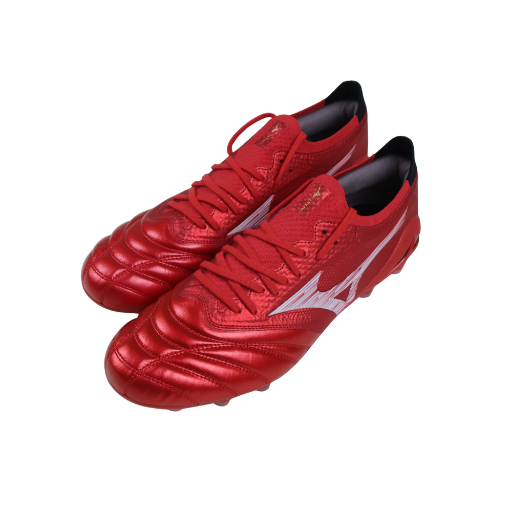 MIZUNO MORELIA NEO IV β JAPAN FOOTBALL BOOTS RED/WHITE/BLACK