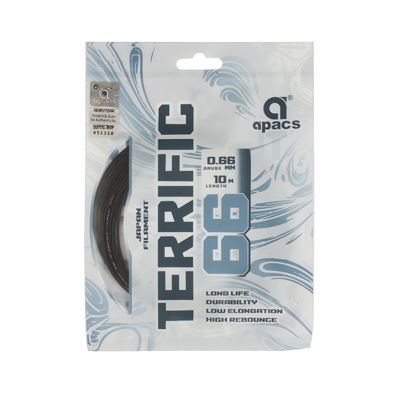 Apacs String APACS STRING TERRIFIC 66(0.66MM) BLACK