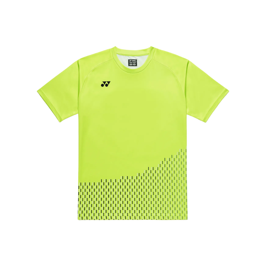 YONEX MEN'S T-SHIRT 16863EX FRESH LIME (SLIM FIT)