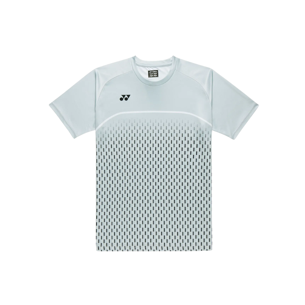 YONEX MEN'S T-SHIRT 16861EX SILVER GRAY (SLIM FIT)