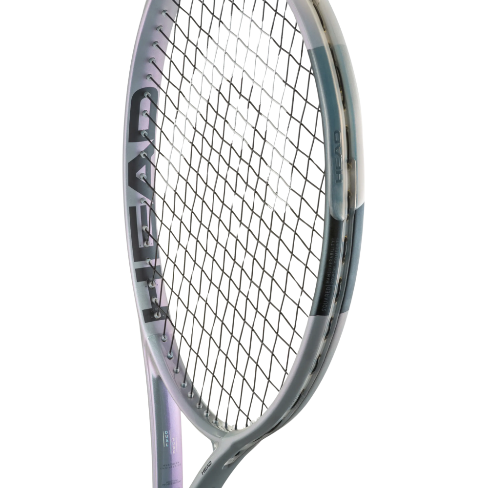 HEAD TENNIS RACQUET SQUARED HOLOGRAM GREY