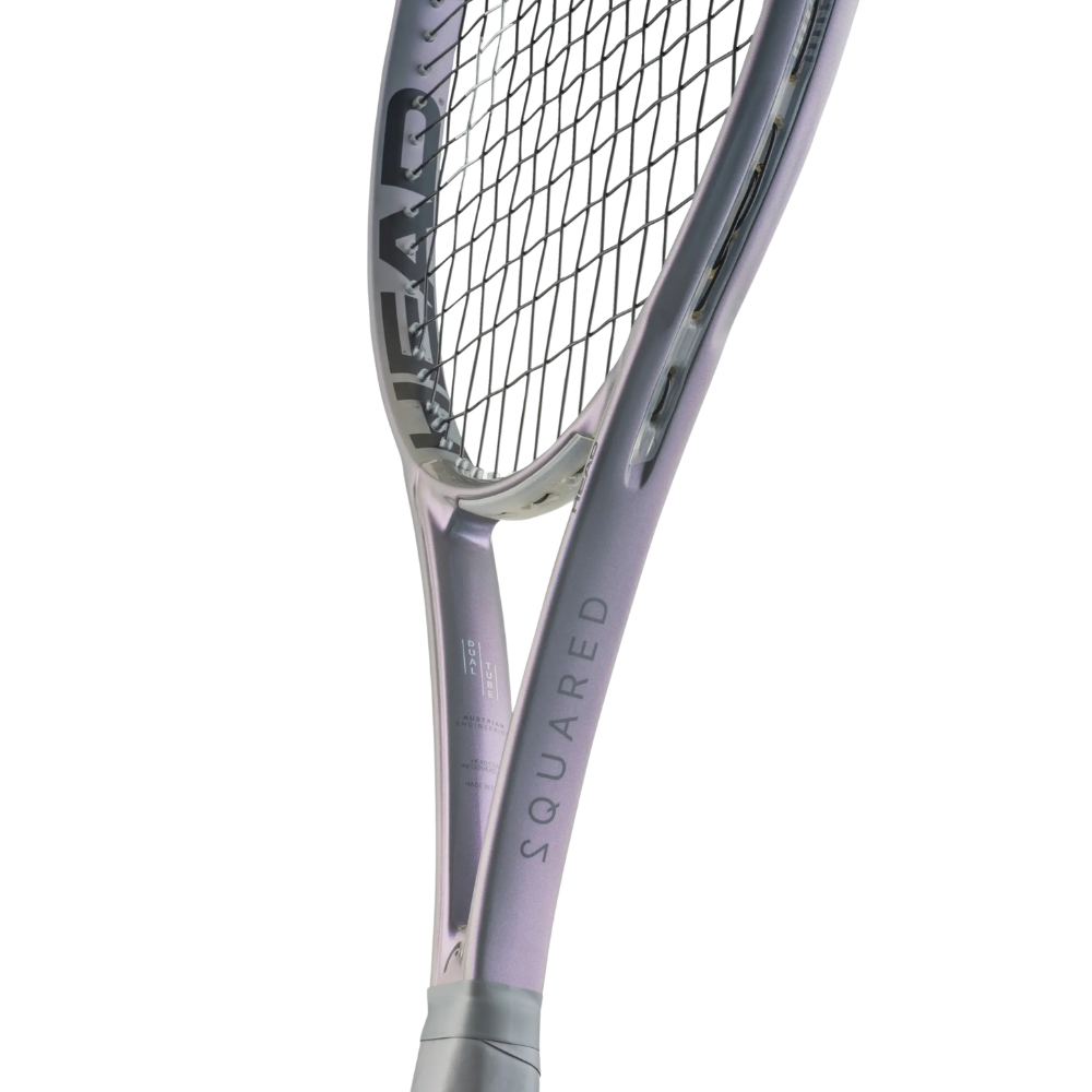 HEAD TENNIS RACQUET SQUARED HOLOGRAM GREY