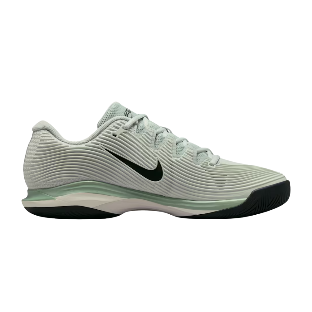 NIKE ZOOM VAPOR 12 HC MEN TENNIS SHOES LIGHT SILVER/STEAM/WHITE