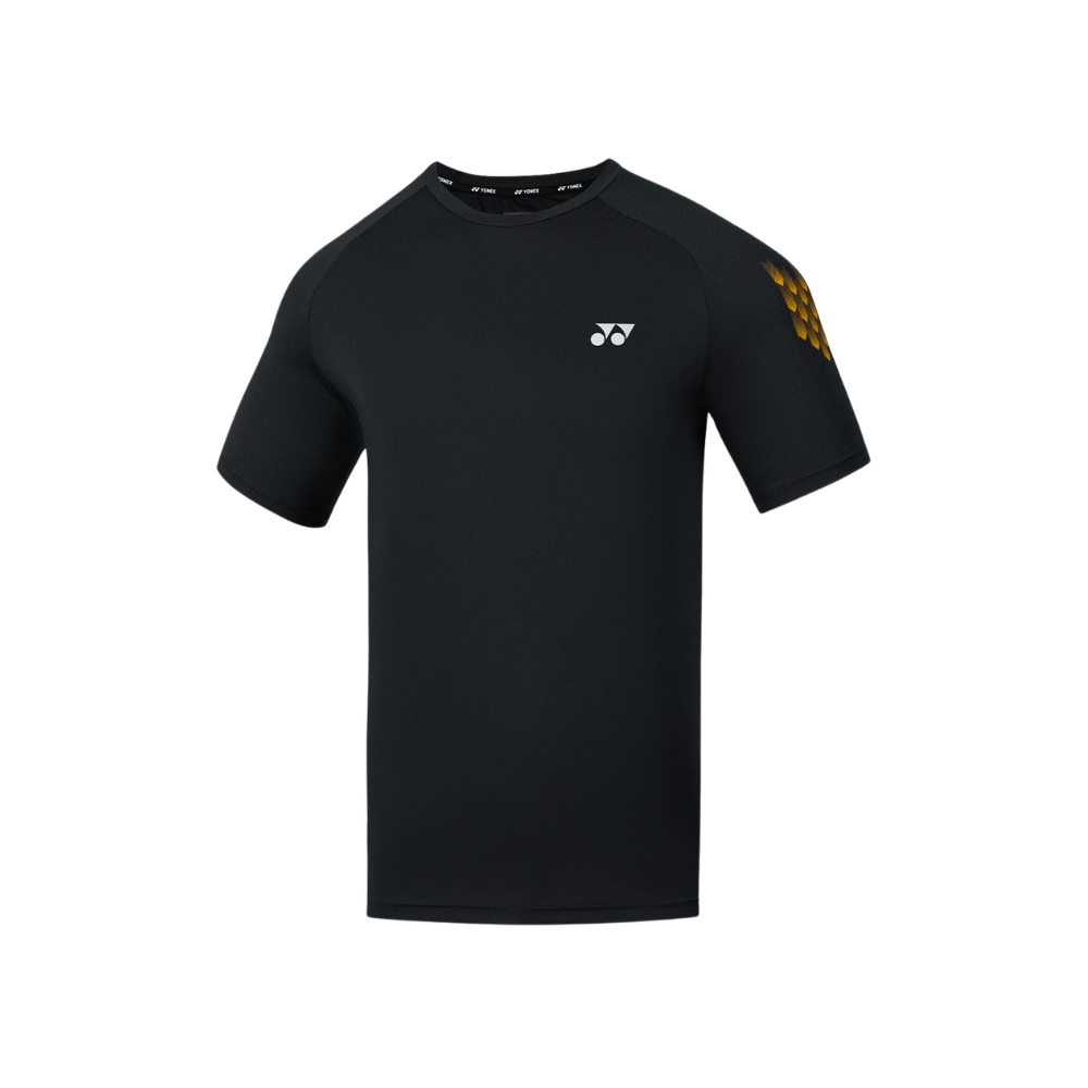 YONEX MEN'S ROUND NECK T-SHIRT 2717 JET BLACK