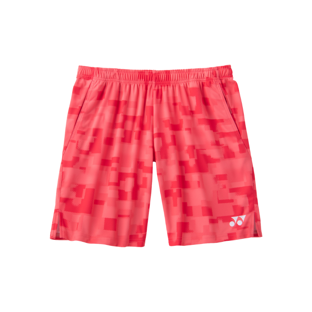 YONEX MEN'S SHORTS 15259YX CORAL RED