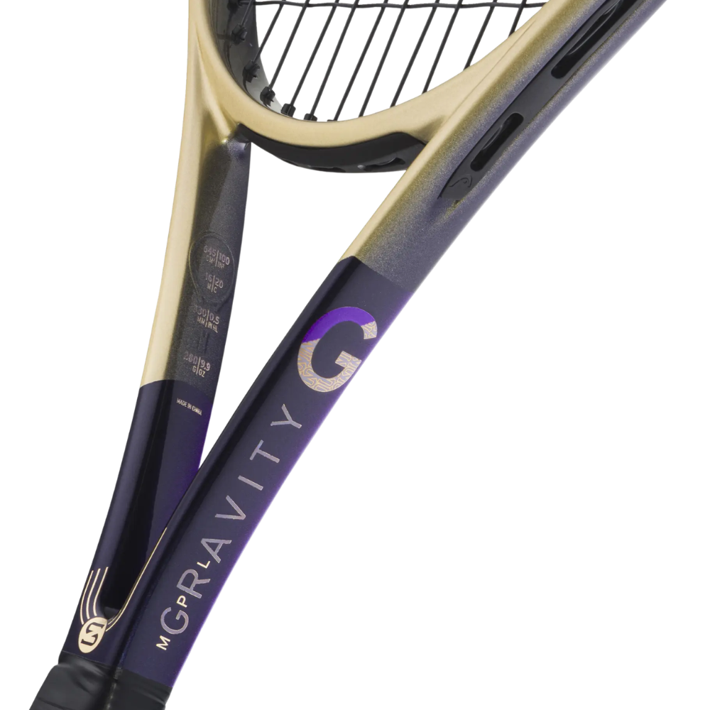 HEAD TENNIS RACQUET GRAVITY MP L ZVEREV 2026 PURPLE GOLD