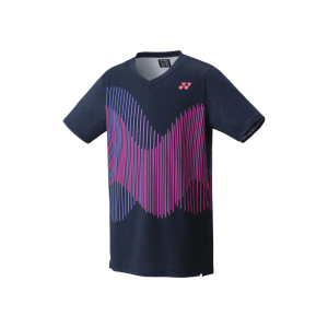 YONEX 75thゲームシャツ 10421AＬサイズ YONEX 75TH MEN'S JAPAN GAME SHIRT 10421A SAPPHIRE BLUE (JAPAN)