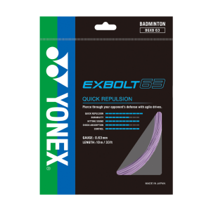 YONEX STRING EXBOLT 65 WHITE