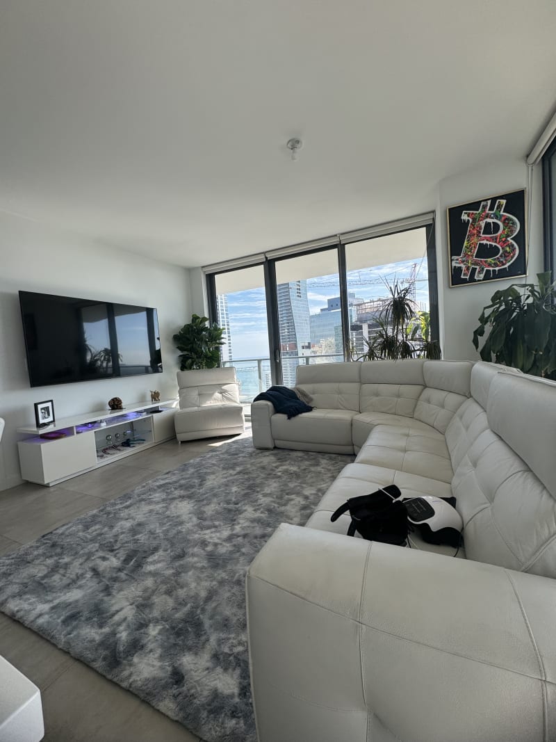 The living room