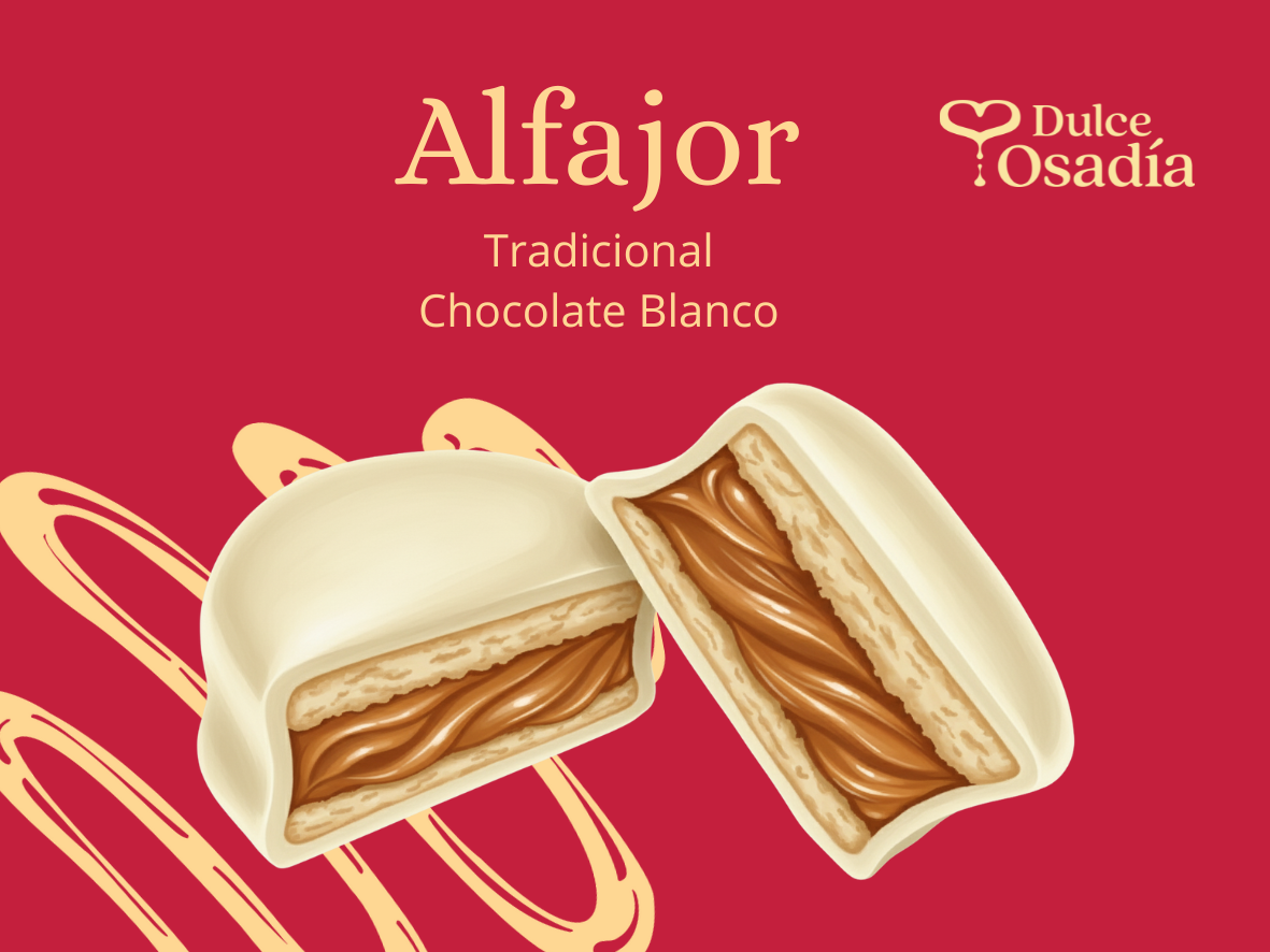 Imagen de Alfajor Tradicional Blanco - unidad