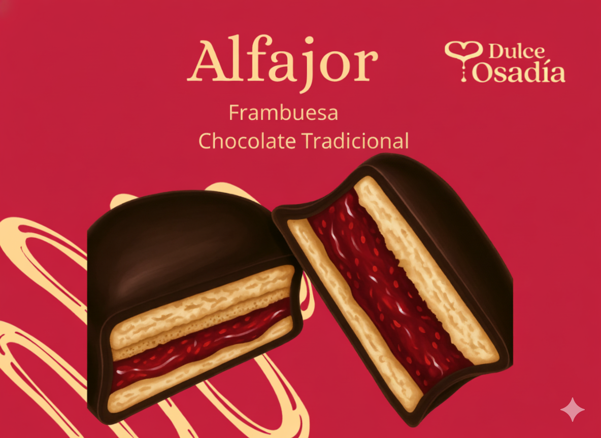 Imagen de Alfajor Frambuesa Negro - unidad