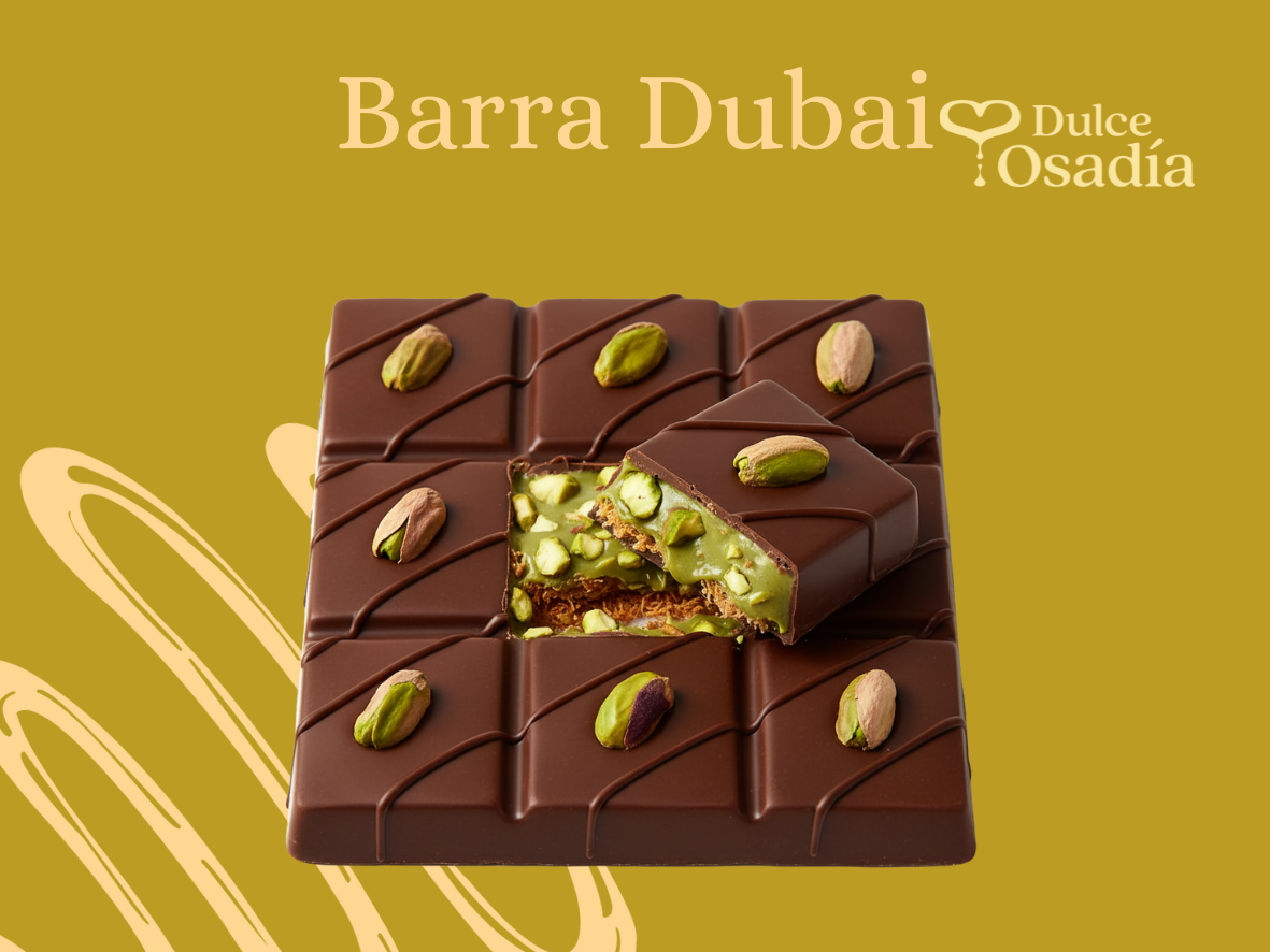 Imagen de Barra de chocolate tipo Dubai - unidad