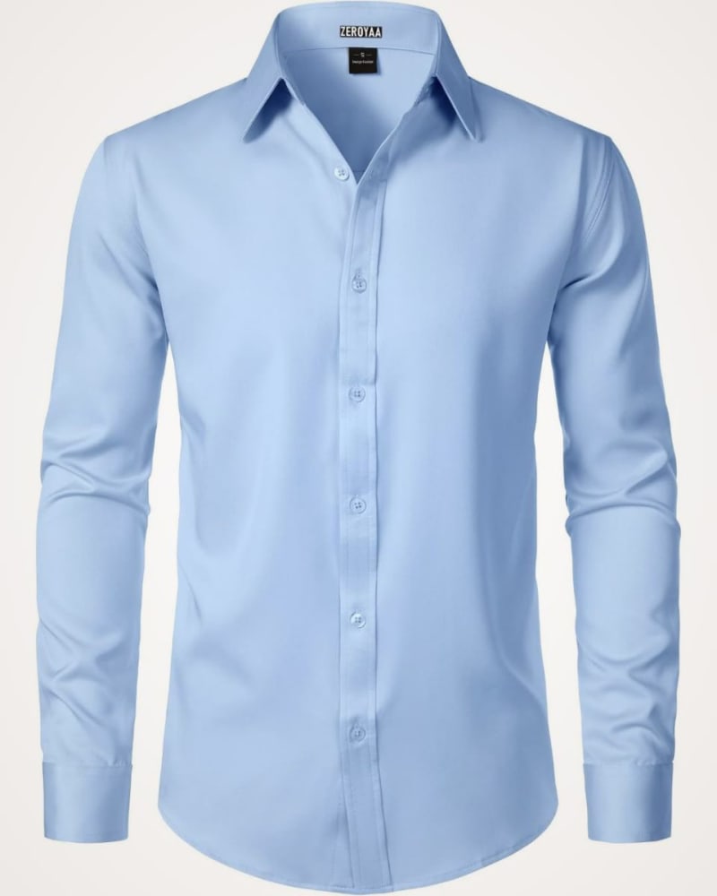 blue shirt