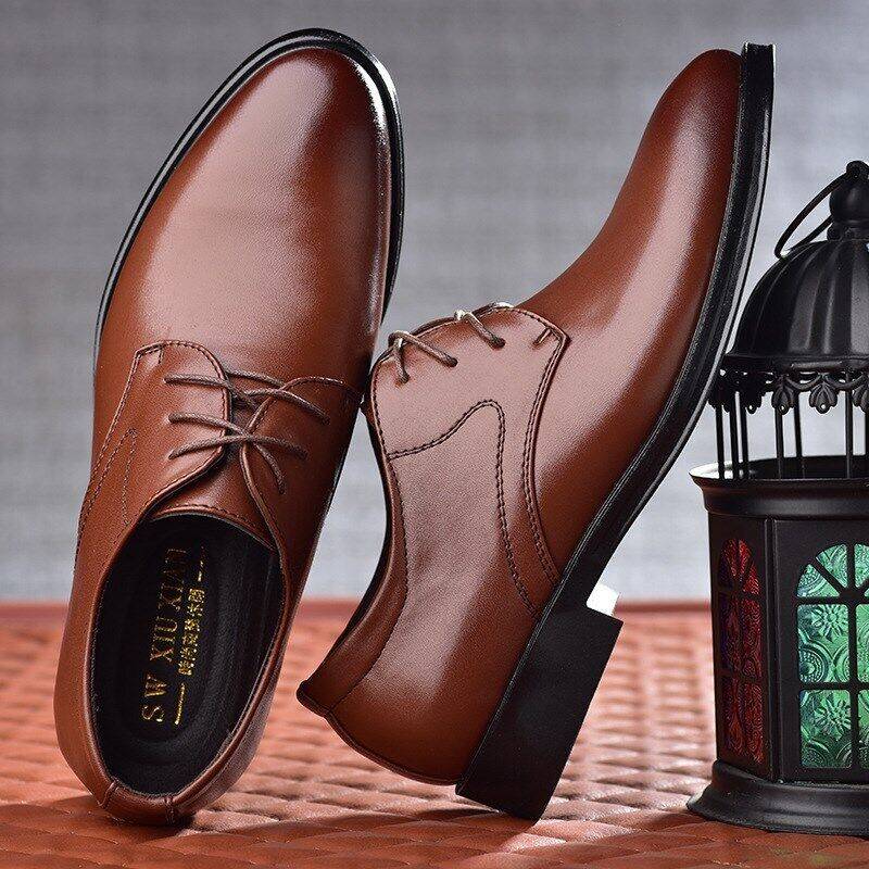 brown shoes