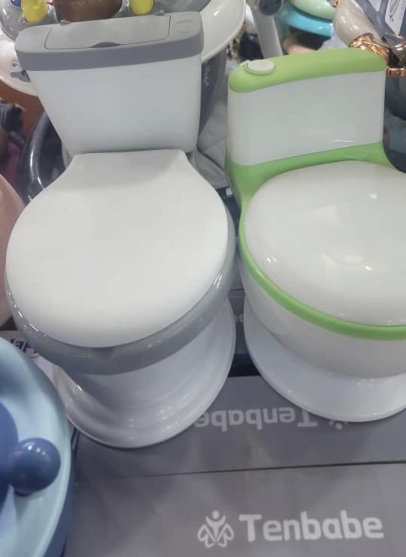 Flashing potty