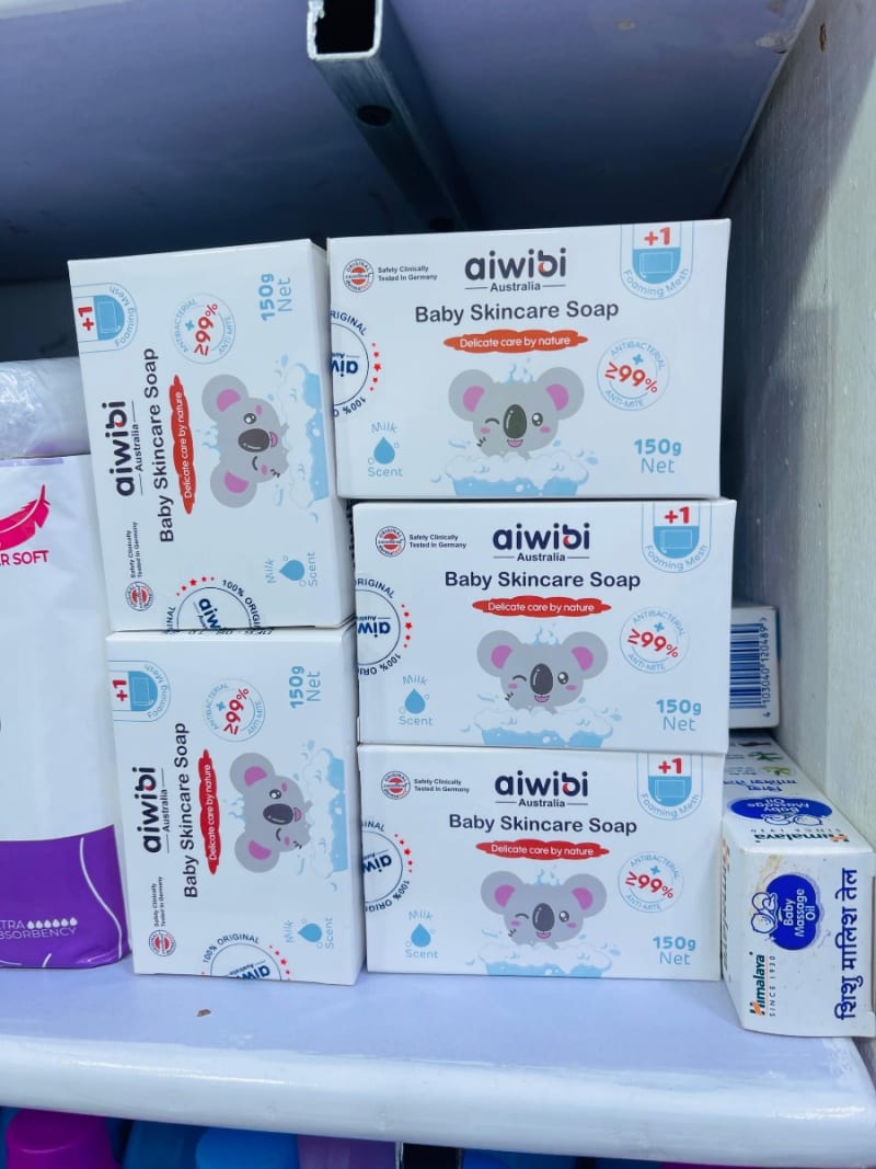 Baby skin care soap
