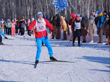Лыжню в честь 130-летия Новосибирска накатали во время лыжной гонки