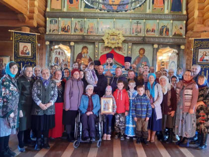 Престольный  праздник в с. Верх-Каргате