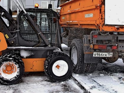 Где будут убирать снег 12 января в Новосибирске — список улиц