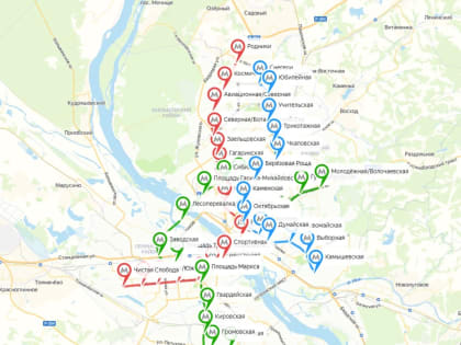 В Новосибирске планируют построить 32 стации метро к 2050 году
