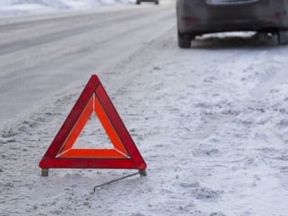 Водитель влетел в рекламный щит и погиб в Новосибирске