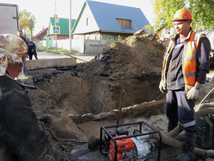 Крупная коммунальная авария на третий день запуска тепла произошла в Бердске