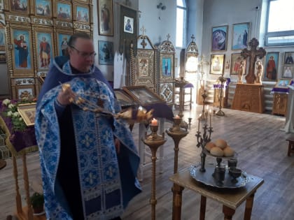 Праздник Благовещение Пресвятой Богородице в с.Здвинске