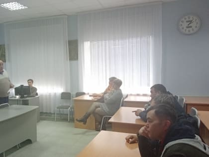 Проведено инструктивное занятие для сотрудников по профилактике производственного травматизма и профессиональных заболеваний