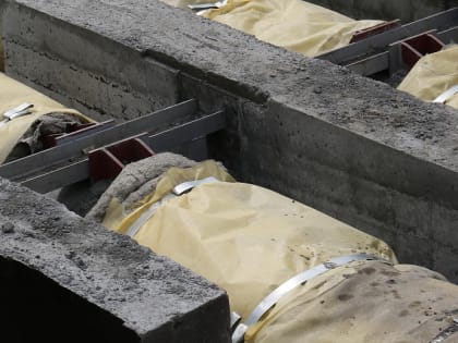 Фонтан кипятка вырвался наружу во время гидравлических испытаний на ГБШ