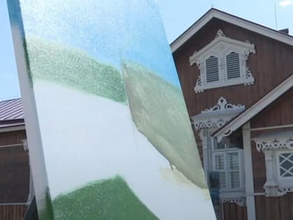 Художники разных возрастов собрались на пленэр у конторы Будагова