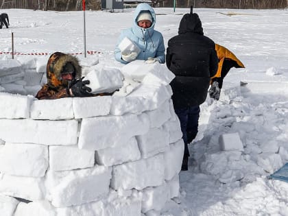 Впечатляющий город эскимосов вырастет на пляже «Бумеранг» 15 февраля