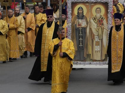 Крестный ход в честь Кирилла и Мефодия пройдёт по центру Новосибирска