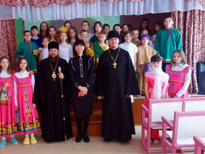 Епископ Филипп посетил детей в   Ордынской школе-интернате