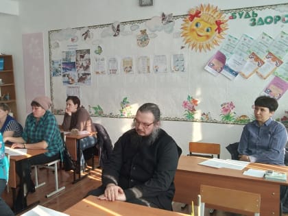 Родительское собрание по выбору ОПК в  Утянской  школе Доволенского района