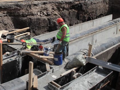 Улицы Советскую и Артиллерийскую разрыли из-за ремонта теплотрасс