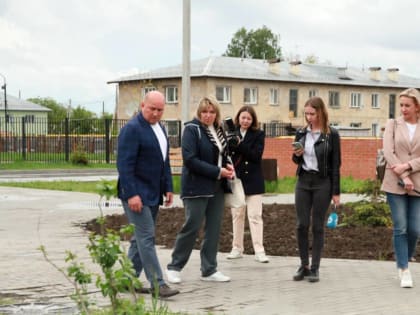 По партпроекту «Городская среда» в Верх-Туле благоустраивают общественные пространства